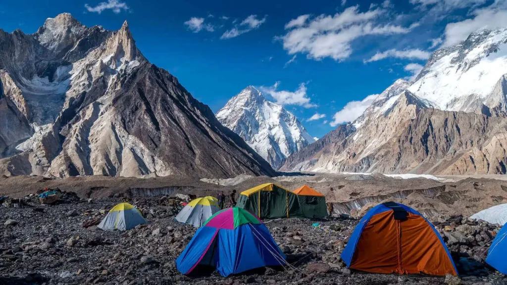 K2 Base Camp trek season: Concordia and the Baltoro under clear summer skies