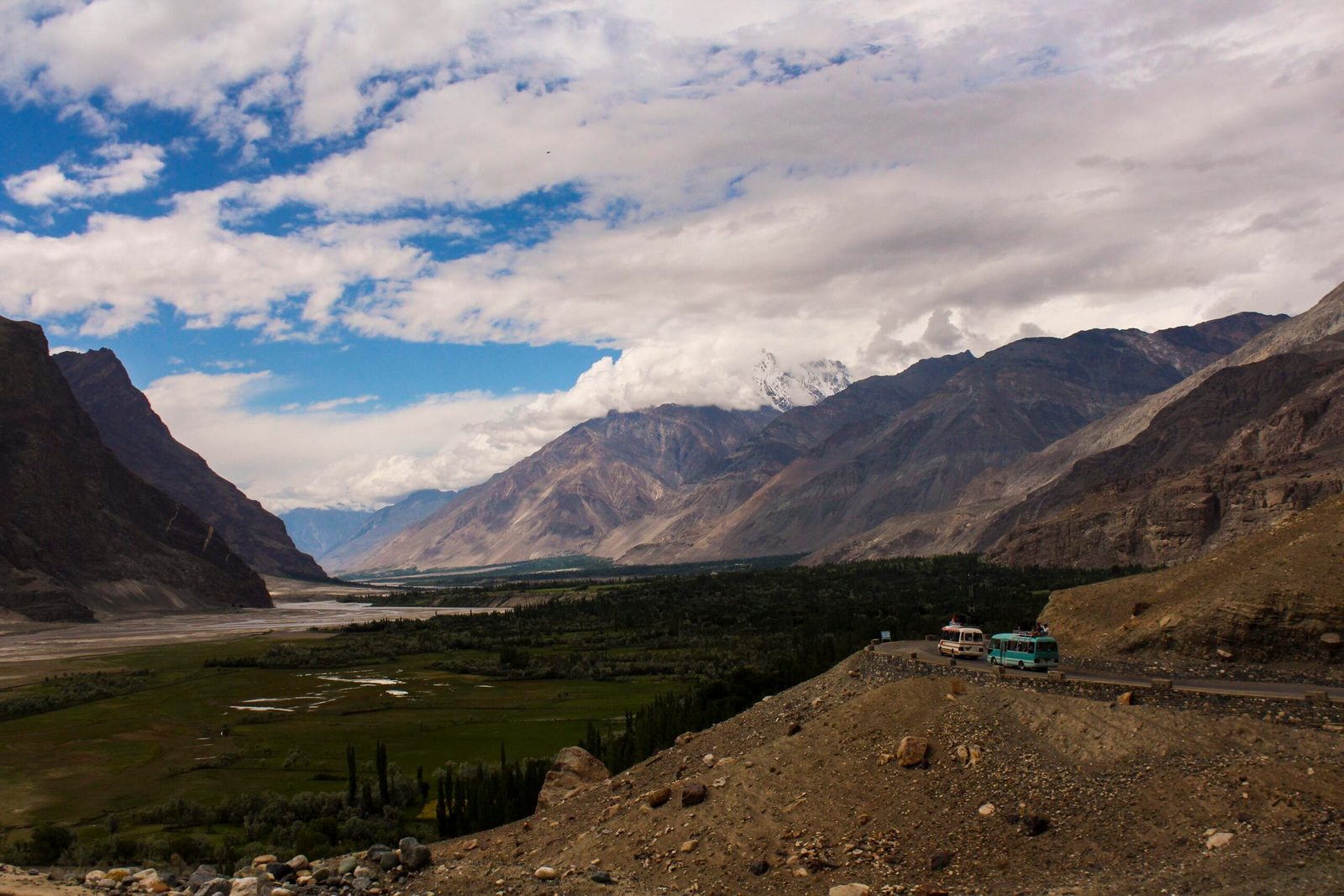 Entrance to the Shigar valley, Baltistan