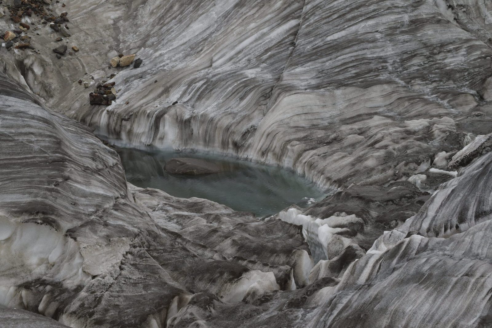 Ghiacciaio Hispar nel Karakorum, Gilgit-Baltistan, Pakistan